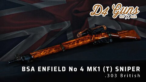 Britain's Deadly Enfield No 4 MK1 (T) Sniper Rifle