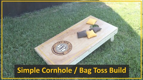 TNT #128: Simple DIY Corn Hole / Bag Toss Build How To Video