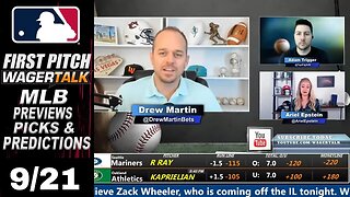 MLB Picks, Predictions and Odds | Daily MLB Betting Preview | First Pitch for Sept 21