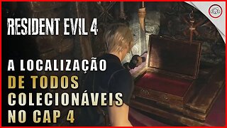 Resident Evil 4 Remake, A localização de todos os colecionáveis no Cap 4 | Super-Dica