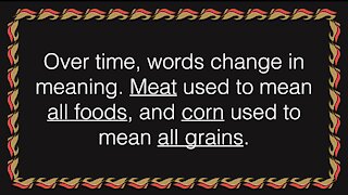 071. Plucking ears of corn (grain) on the Sabbath. Was that work? Matthew 12:1, Mark 2:23, Luke 6:1