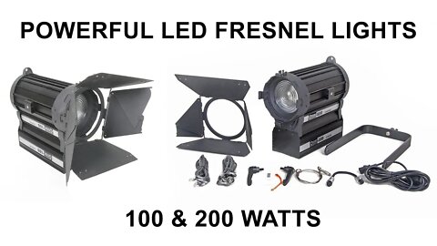 LED Fresnel Lights