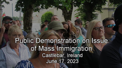 Public Demonstration on Issue of Mass Immigration