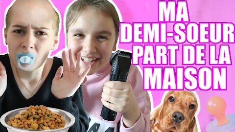 MA DEMI-SŒUR GÂCHE MON WEEK-END ! [PRANK STORY SKETCH HUMOUR]