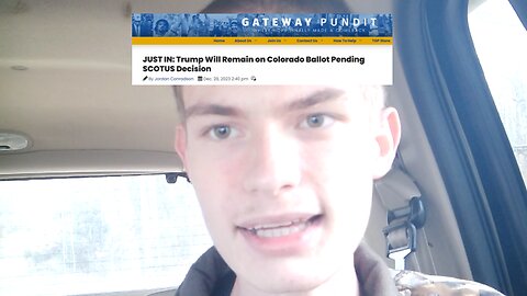 Trump is BACK on Colorado's 2024 Ballots!