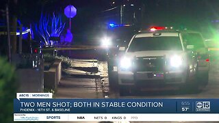 Two men shot in Phoenix