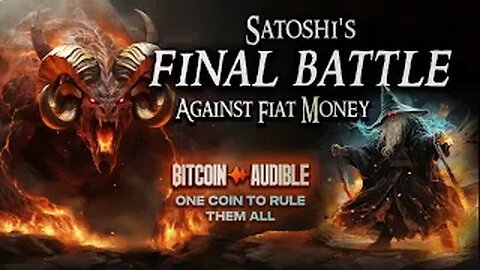 Satoshi's Final Battle Against Fiat Money (The Lord of the Rings)
