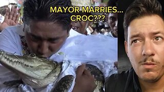 Mexican Mayor Marries... a Crocodile???