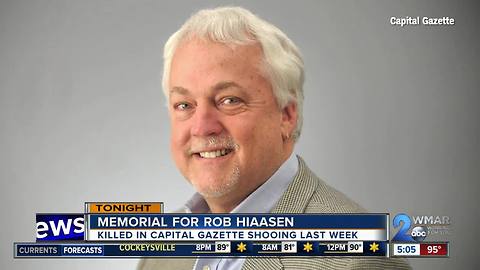 Celebration of life for Rob Hiaasen, man killed in Capital Gazette shooting