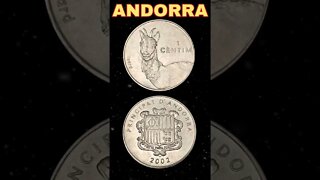 Andorra 1 Centim 2002. #shorts #coinnotesz #viral