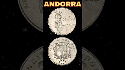 Andorra 1 Centim 2002. #shorts #coinnotesz #viral