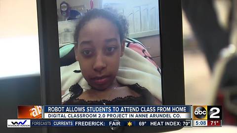 Anne Arundel Co. students can now attend class through robots