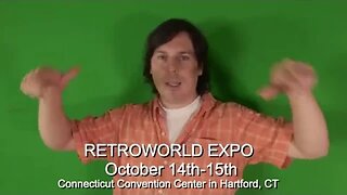 Retroworld EXPO announcement (Connecticut)