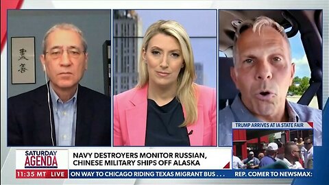 NAVY DESTROYERS MONITOR RUSSIAN, CHINESE MILITARY SHIPS OFF ALASKA