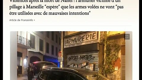 Violences après la mort de Nahel : l'armurier victime d'un pillage à Marseille "espère"