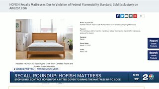 Common items used for sleep top recall roundup