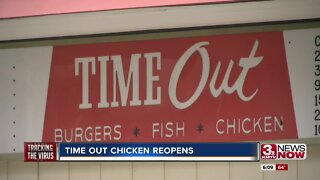 Time Out Chicken reopens in North Omaha