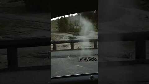 Steam vent in Mud Volcano area of Yellowstone