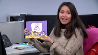 KMTV's Isabella Basco reads from Di Algo by Peter Reynolds (Spanish)