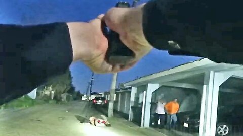 Bodycam Shows Suspect Being Shot by Fresno Police Officer After Shooting in Alleyway