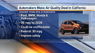 Automakers make air quality deal in California