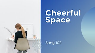 Cheerful Space (song 102A, piano, orchestra, drums, music)