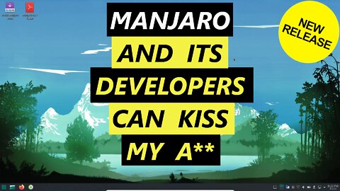 Manjaro And Its Developers Can Kiss My A** | LMDE 5 | Ebuzz Central Double Feature