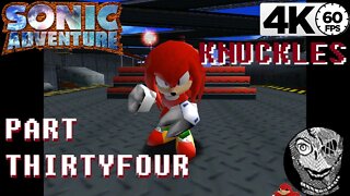 (PART 34) Sonic Adventure 4k [Stage 5 Sky Deck] KNUCKLES