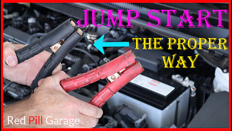 How To Properly Jump Start Your Car. Ep8