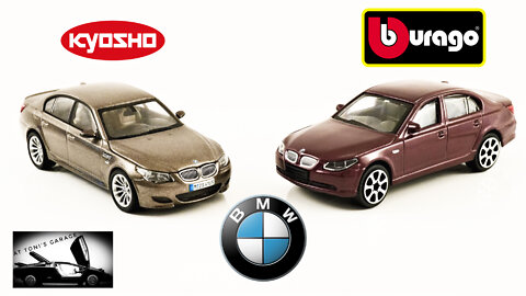 VERSUS - BMW 5 Series by Bburago vs BMW M5 by Kyosho