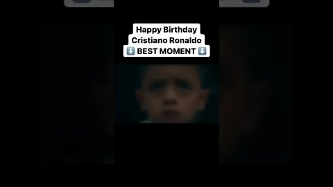 Happy Birthday Cristiano Ronaldo!