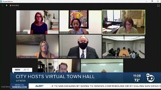 La Mesa hosts virtual town hall, police chief announces retirement