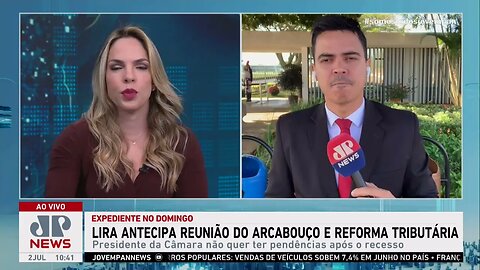 Lira antecipa reunião do arcabouço e reforma tributária para este domingo (02); Kobayashi comenta