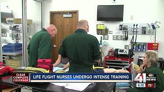 LifeFlight nurses, paramedics undergo intense training