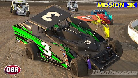 iRacing DIRTcar 358 Modified Race at Volusia Speedway Park: Dirt-Flying Action!