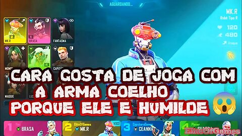 Farlight 84 CARA GOSTA DE JOGA COM A ARMA COELHO