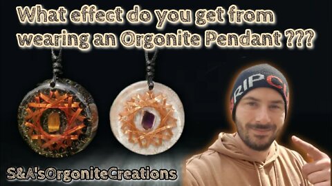 Custom ORGONITE Pendants and a introduction to some of what orgonite can do for you🤔⚛🌈😁