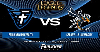 League of Legends- Faulkner vs. Cedarville University (10/19/2023)