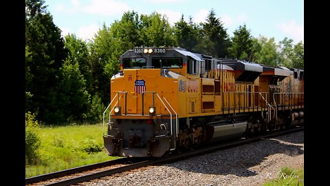 Few Visiting Railroads on this BNSF Line - Hinckley Sub