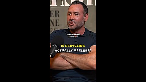 Did you know recycling is useless? That’s right, recycling is one big lie.