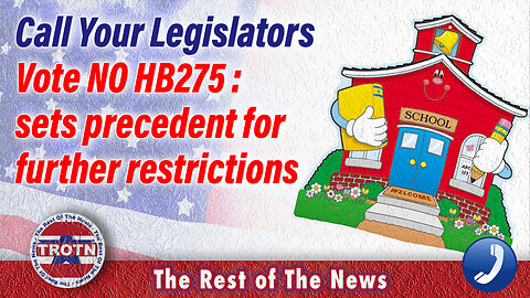 The Education Omnibus Bill HB275 (Call Your Legislator)