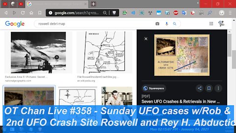 Sunday UFO cases and News w_Rob and Co - UFO crash and Rey Abduction + more! ] - OT Chan Live#358