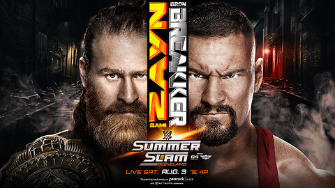 Sami Zayn Vs Bron Breakker WWE SummerSlam WWE Intercontinental Championship Prediction