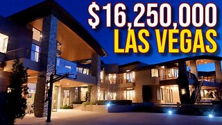 Inside $16,250,000 Las Vegas Mega Mansion