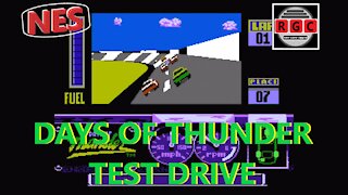 Days Of Thunder - Test Drive - Retro Game Clipping