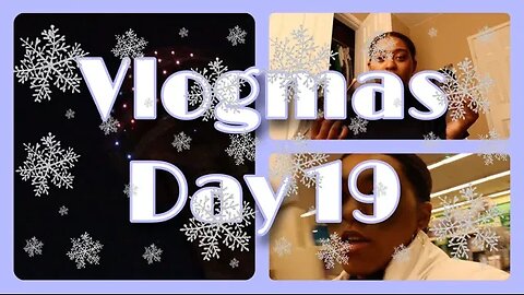 Vlogmas Day 19 - filming in public, exploring the city, and going out to dinner