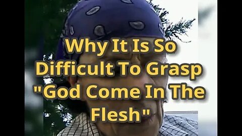 Morning Musings # 484 - Why It Is So Difficult To Grasp "God Come In The Flesh"? You Are God.