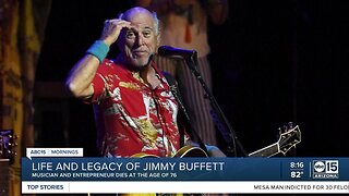 Legendary singer Jimmy Buffett dies at 76