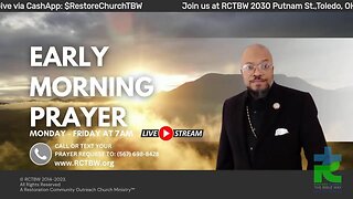 Early Morning Prayer 7AM EST M-F 0823223