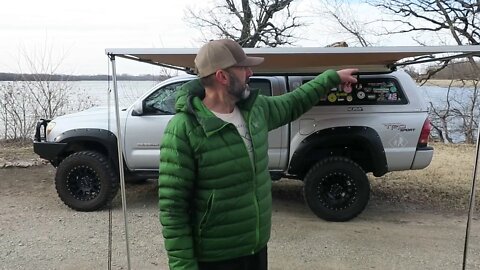 Truck Camping: ARB Awning 2500 - Setup and Breakdown